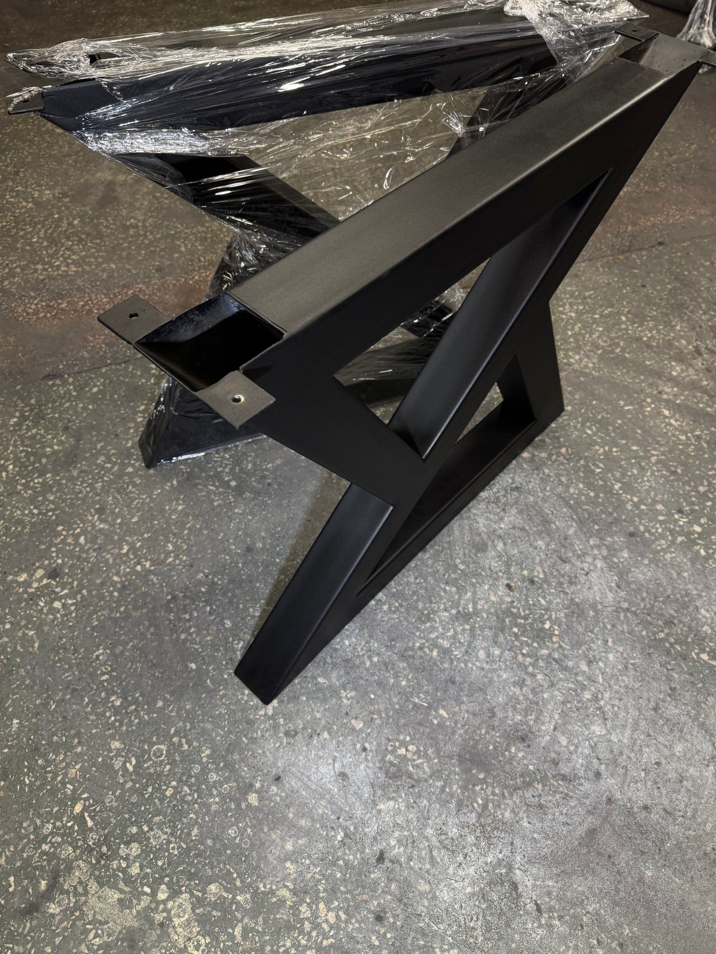 Reinforced Metal Table Base