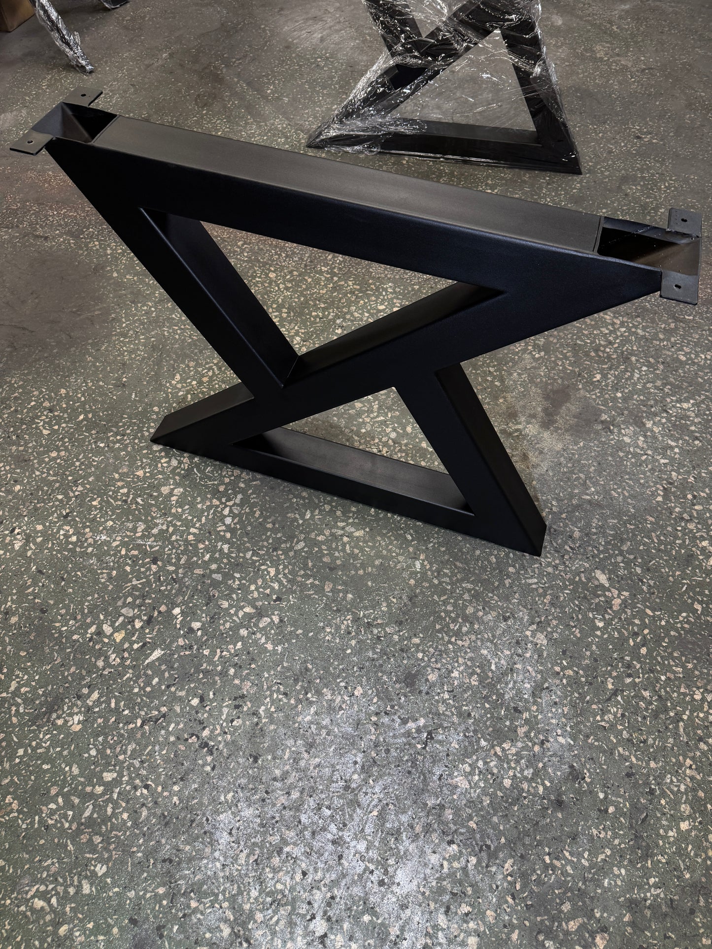 Reinforced Metal Table Base