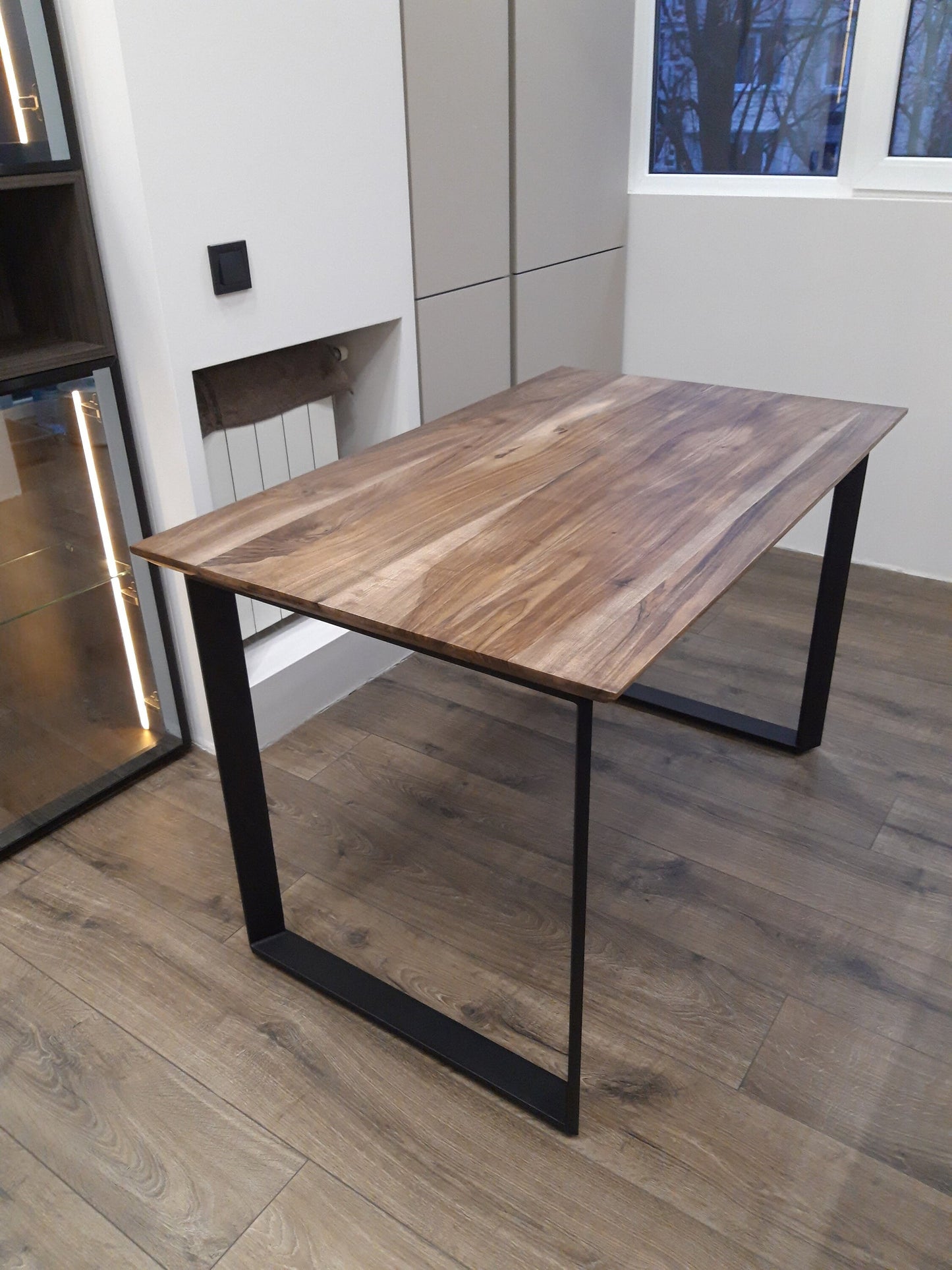 Steel table legs "Inverted Rectangle", top quality table base, dining table base, industrial legs, modern steel table legs