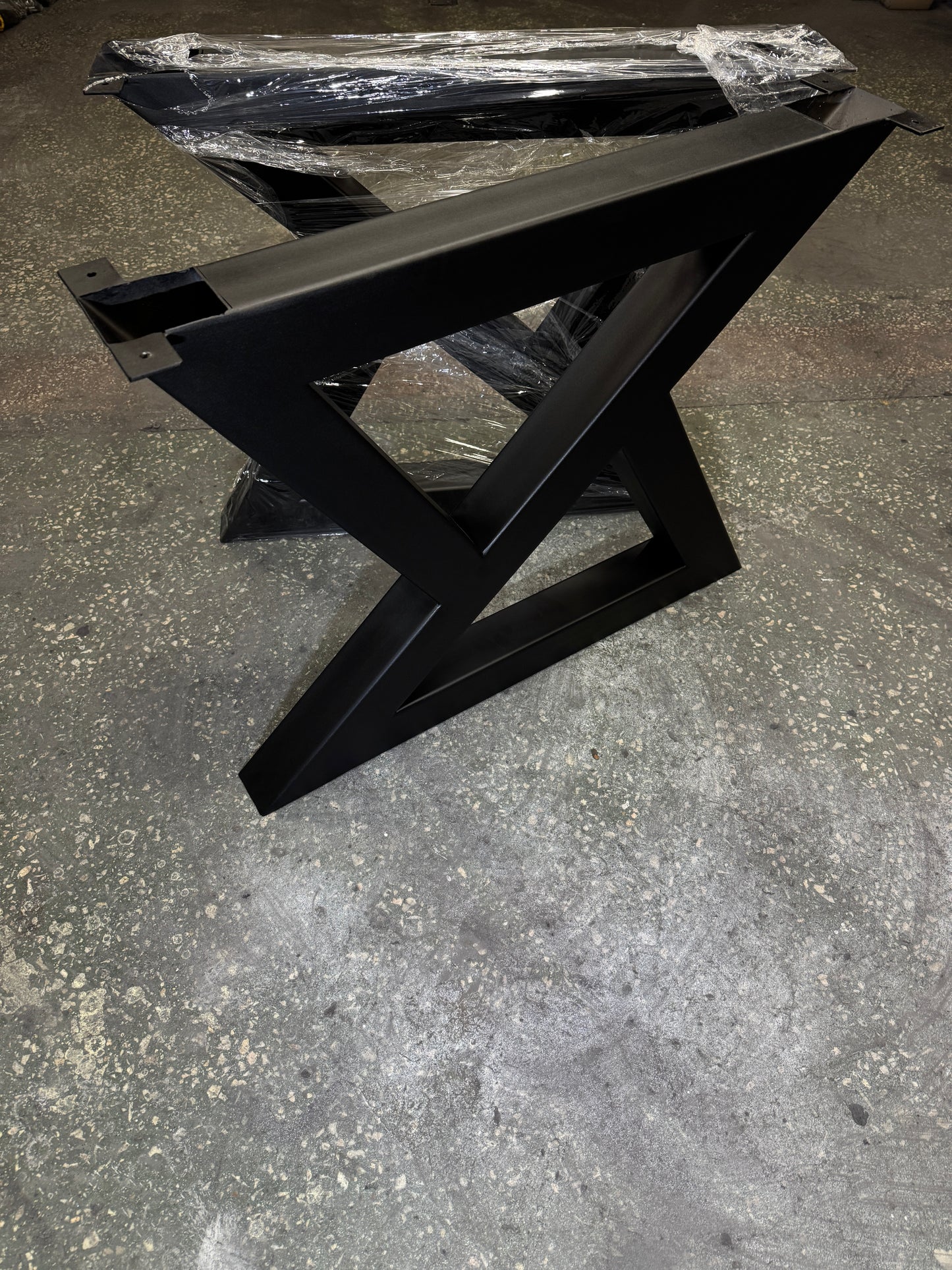 Reinforced Metal Table Base