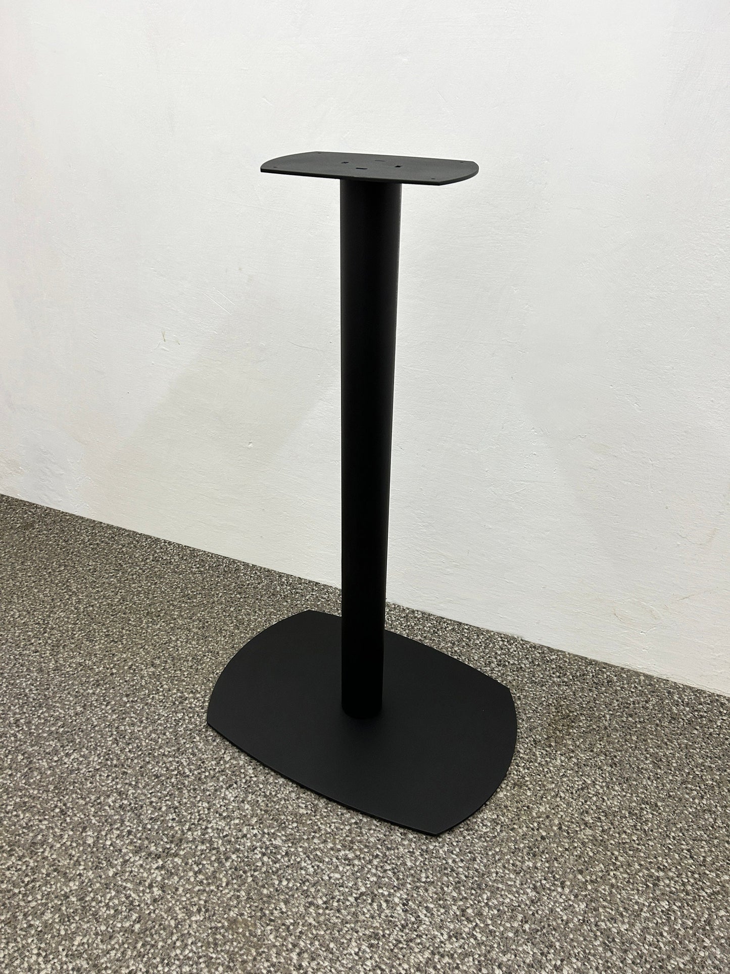 Steel table legs &quot;Oval plate&quot;, table base, top quality table base, dining table base, industrial legs, modern steel table legs