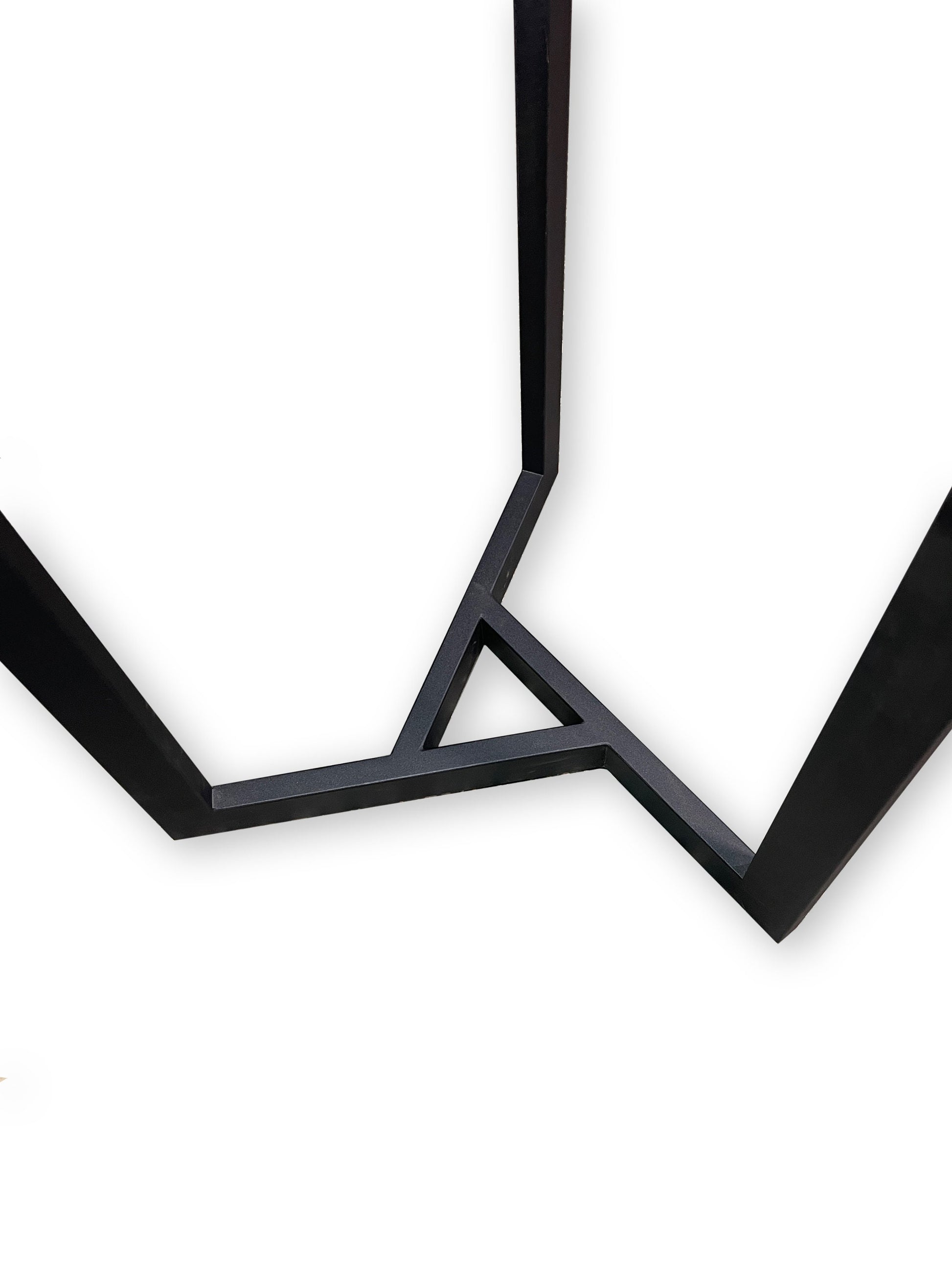 Metal Coffee Table Leg, Stylish Accent, Modern Design, Durable Materials, Loft Style