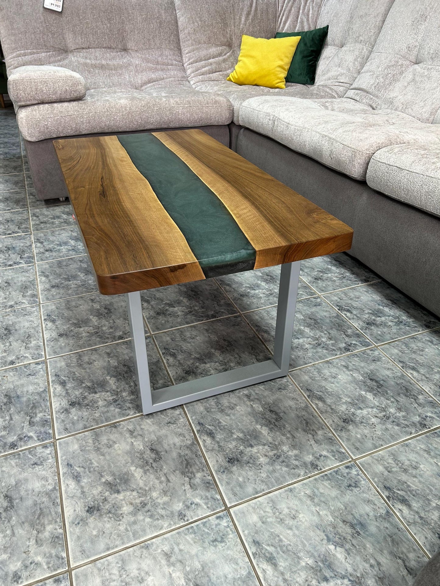 Steel table legs "Rectangle", metal table bases (SET OF 2)