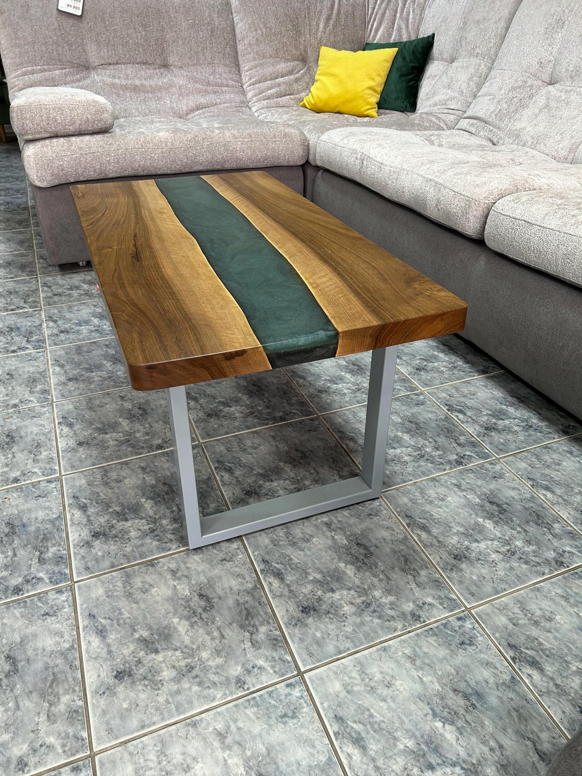 Steel table legs "Rectangle", metal table bases (SET OF 2)